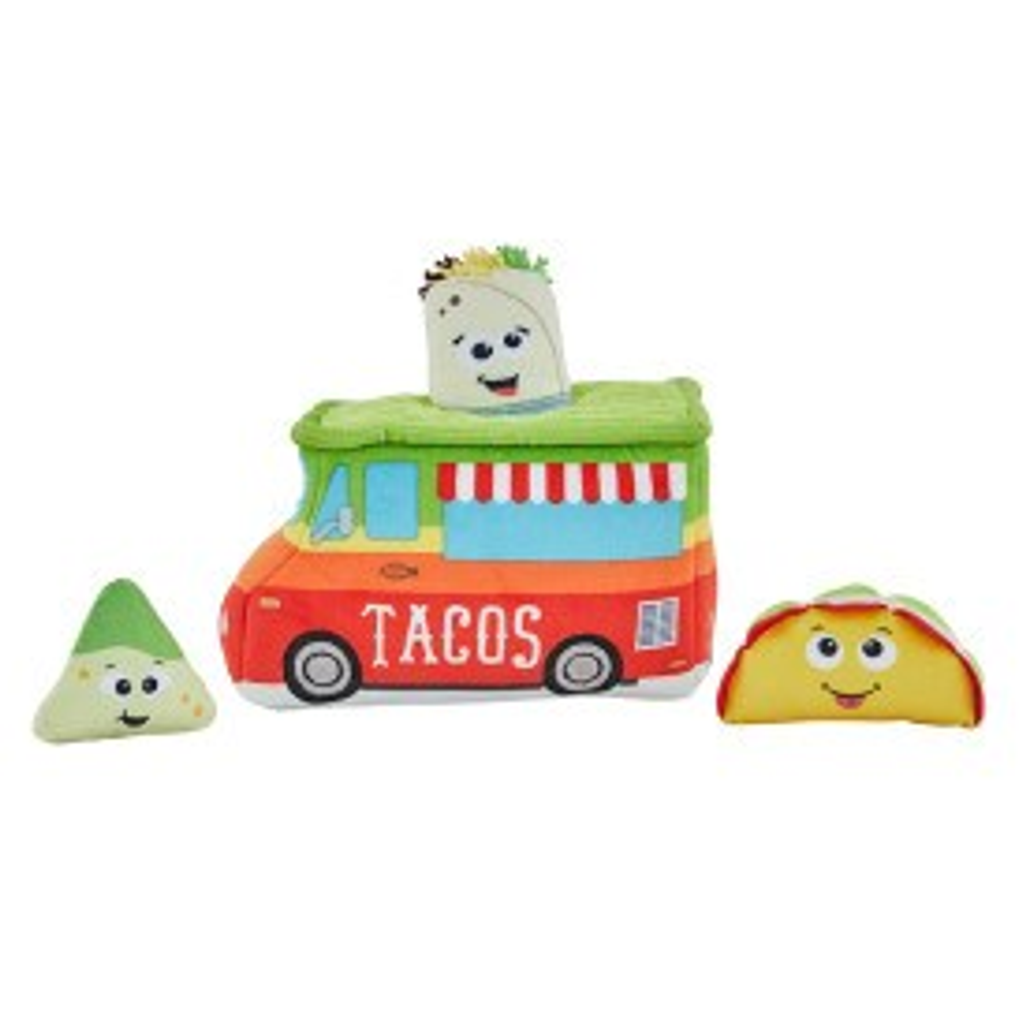 Outward Hound Hide A Taco Truck Plush Dog Puzzle Toy Multicolor