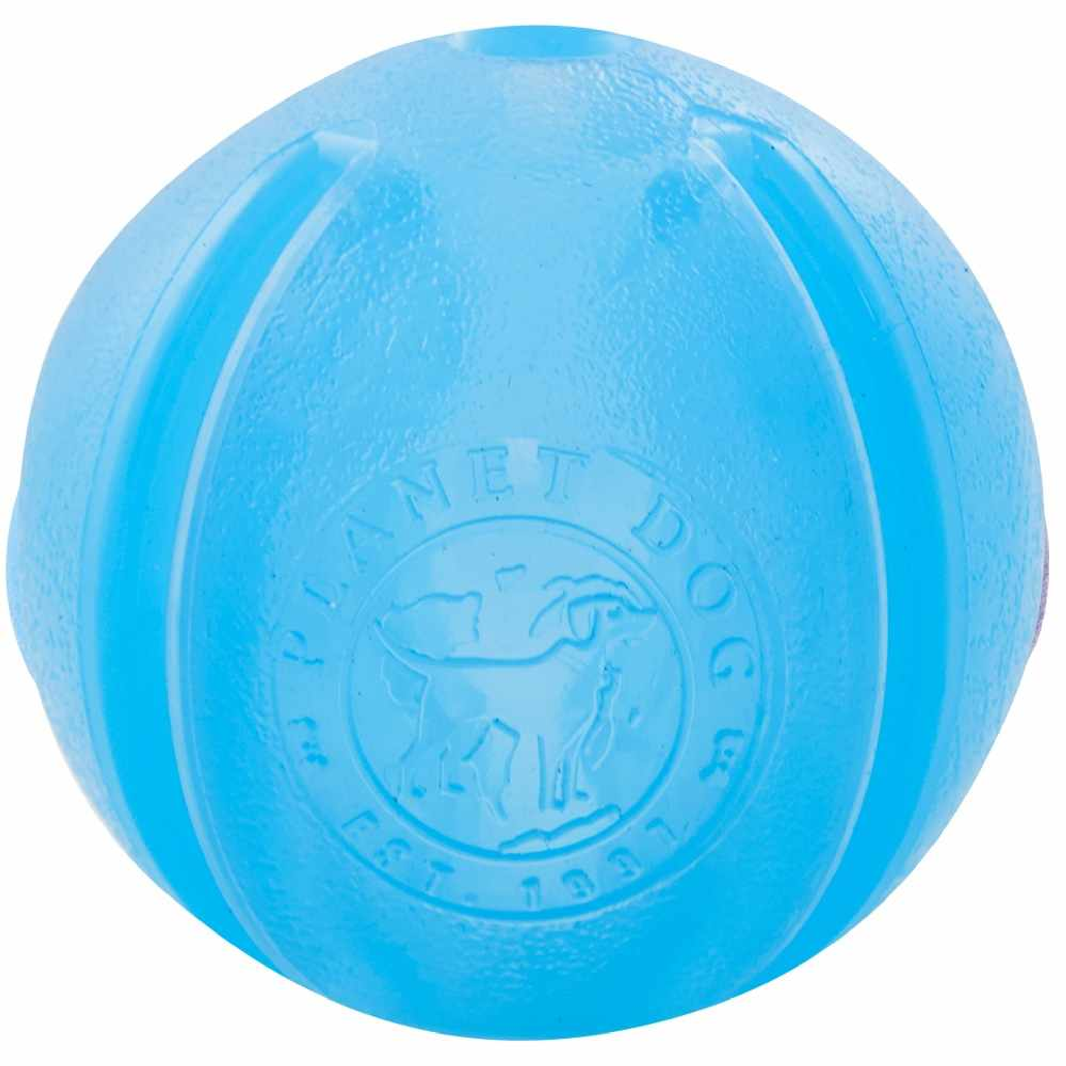 Planet Dog Orbee-Tuff Guru Treat-Dispensing Puzzle Dog Toy Blue