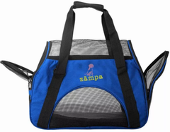 Zampa Airline Approved Soft Sided Pet Carrier 19" x 13" x 10" Blue
