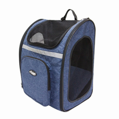 The Backpacker Pet Carrier Denim-2