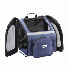 The Backpacker Pet Carrier Denim-4