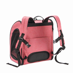 The Backpacker Pet Carrier Coral-4