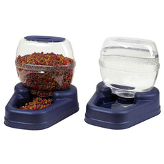 Bergan Petite Gourmet Combo Pack Pet Feeder and Waterer
