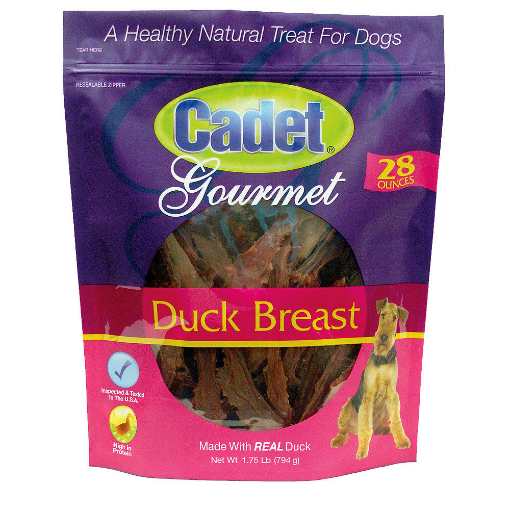 Cadet Premium Gourmet Duck Breast Treats 28 ounces