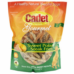Cadet Sweet Potato Steak Fries Treats 2 pounds