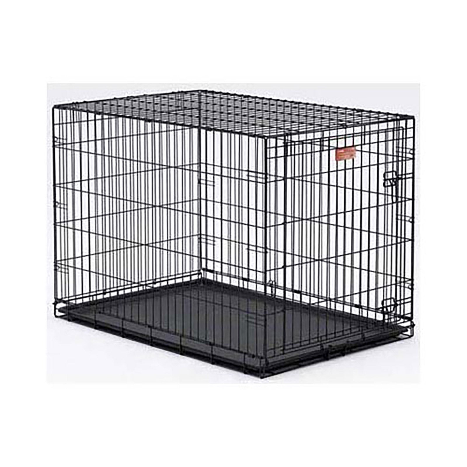 Midwest Life Stages Single Door Dog Crate Black 42" x 28" x 31"