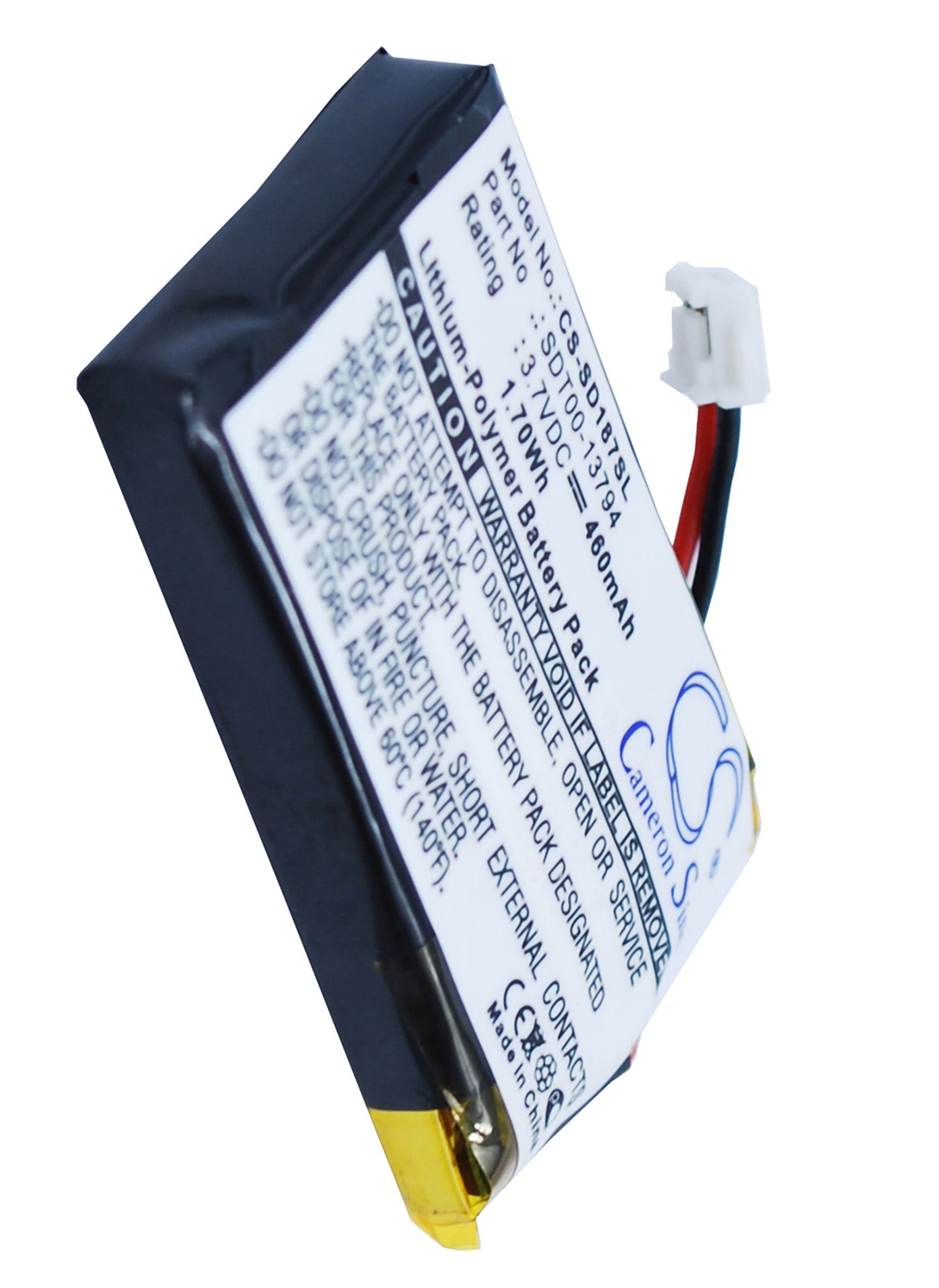 SportDog UplandHunter SD-1875 Remote Beeper Battery 460mAh