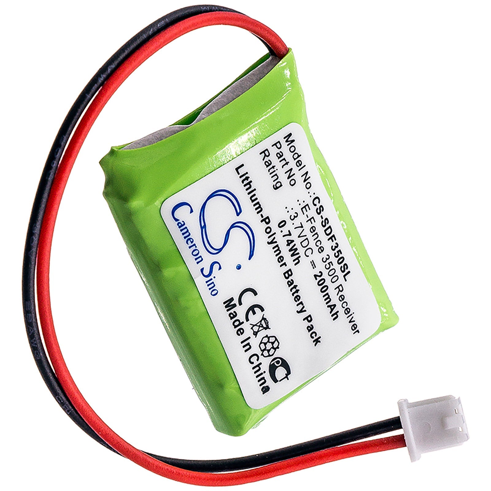 Dogtra E-Fence 3500 Receiver YS-300 Battery 200mAh