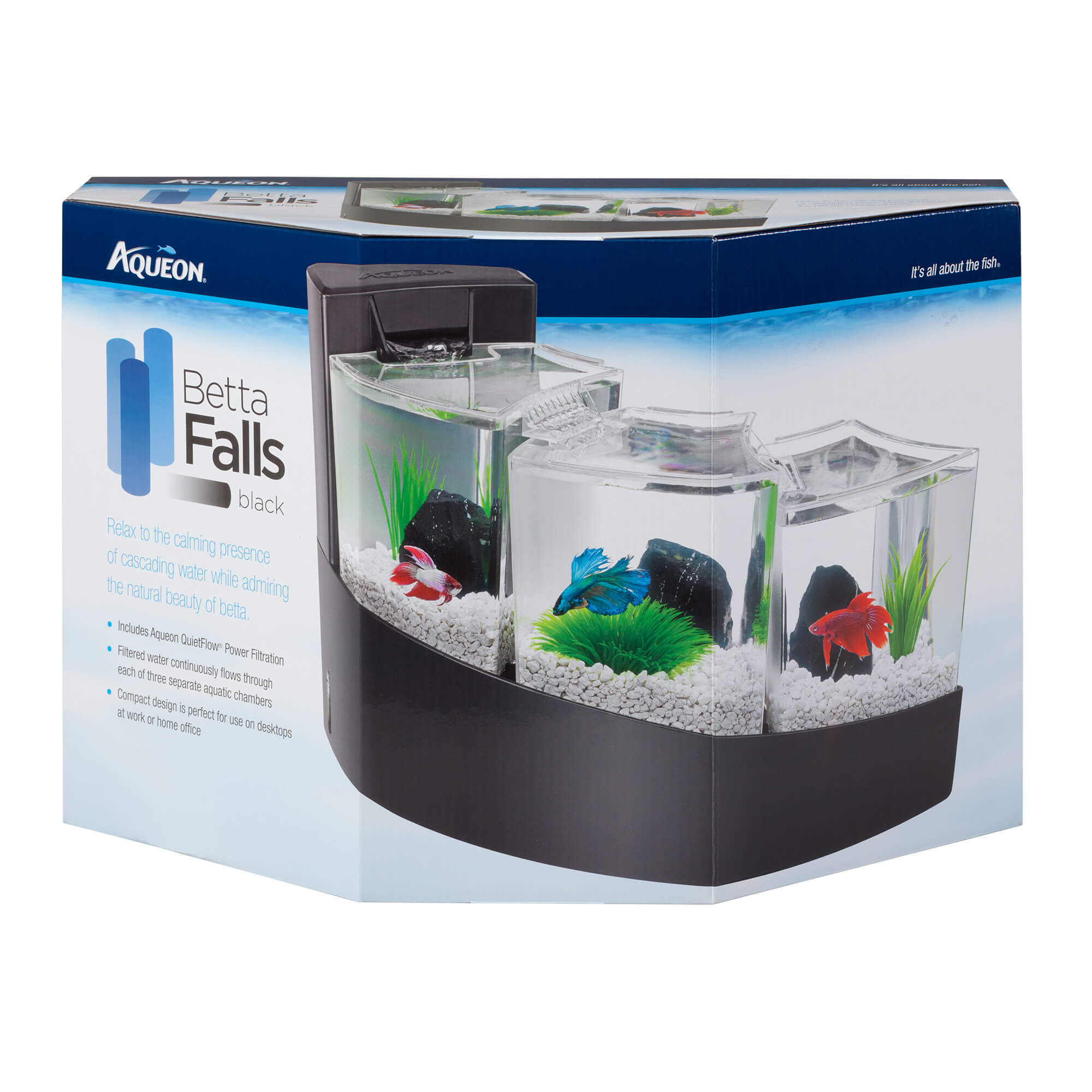 Aqueon Betta Falls Aquarium Kit-2