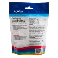 Aqueon Cichlid Color Enhancing Fish Food 4.5 ounces-3