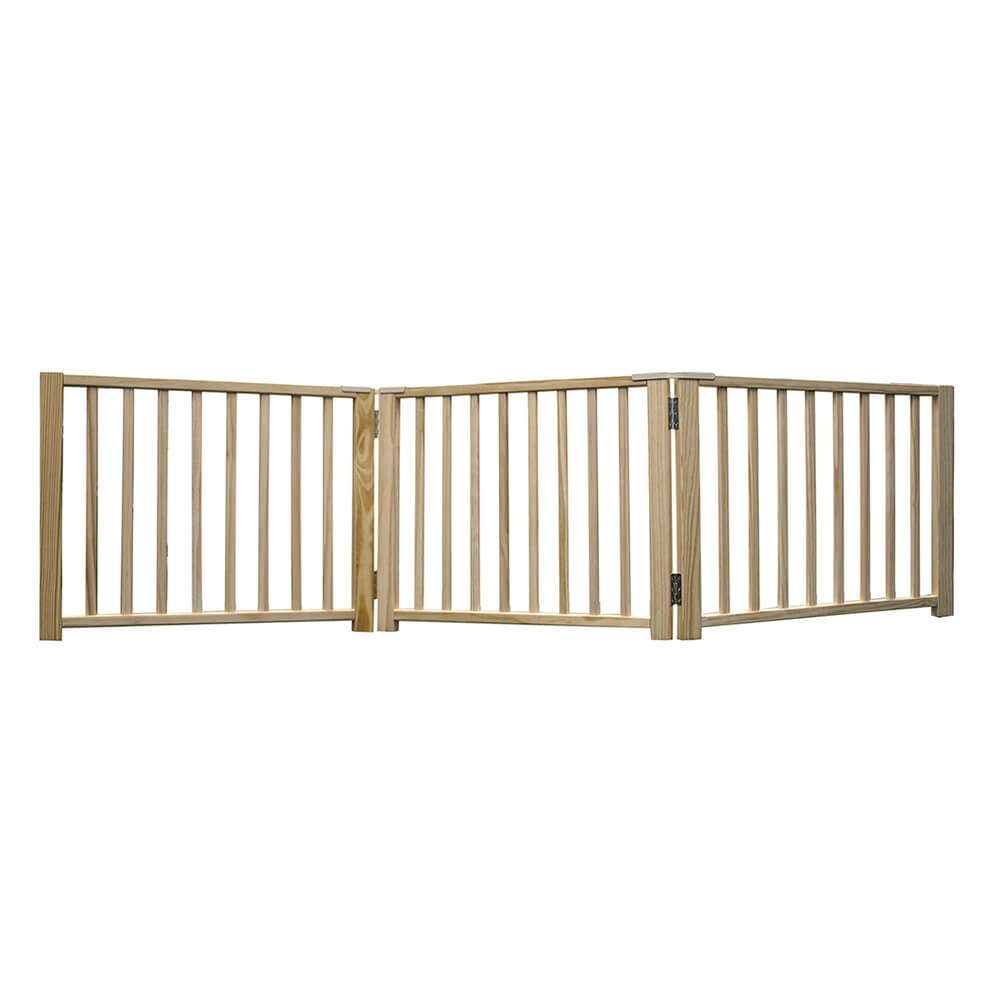 Four Paws Smart Design Folding Freestanding Gate 3 Panel