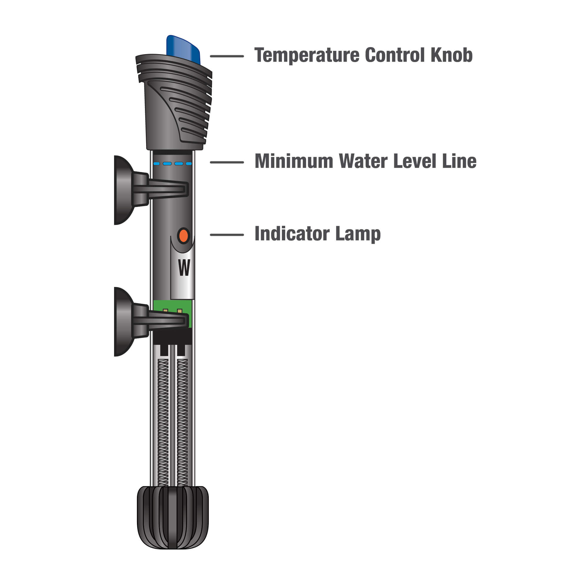 Aqueon Submersible Glass Heater 300 watts-2