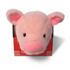 The MommyMat - Heartbeat Anxiety Pet Bed Mat 18 x 18 in Rosie the Pig-2