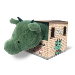 The MommyMat - Heartbeat Anxiety Pet Bed Mat 18 x 18 in Archie the Dragon-3