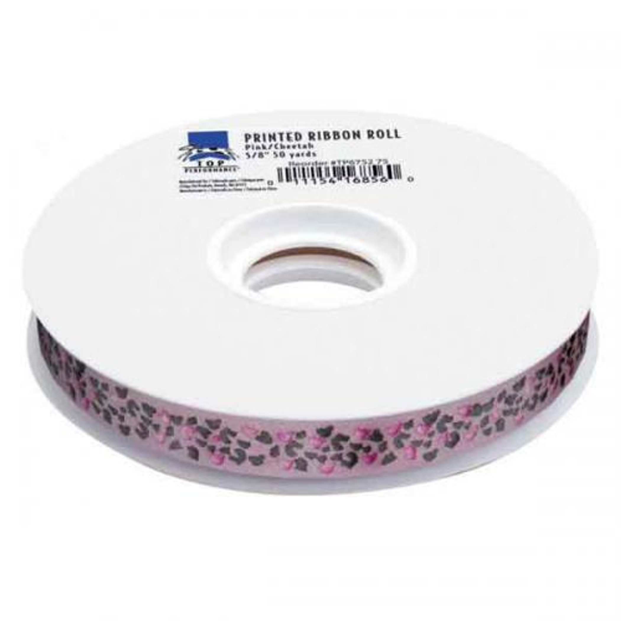 50-Yard Printed Ribbon Rolls 50 Yards Cheetah