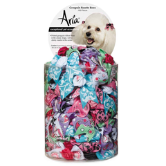 AR Grosgrain Rosette Bows Canister 100PC 5.25
