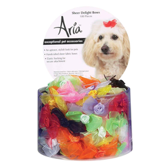 AR Sheer Delight Bow Canister 100Pc 5.5