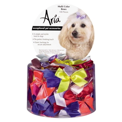 AR Multi Color Bow Canister 5/8In 100Pc 5.5
