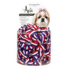 AR Stars & Stripes Bow Canister 100Pk 5.5