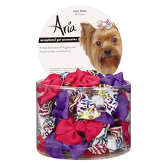 AR Zoey Bows Canister 48pc 3.25