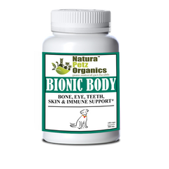 Bionic Body - Antioxidant Bone, Eye, Teeth, Skin & Immune Support DOG/ 150 Capsules / 500 mg
