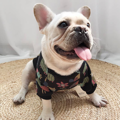 Animal Pattern - Matching Pet and Owner Clothing Set XL Black-3