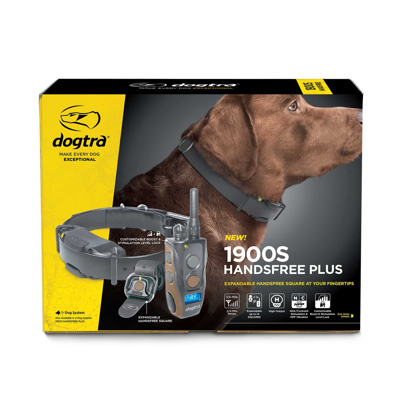 Dogtra 3/4 Mile Dog Remote Trainer with Handsfree Boost and Lock Unit-2