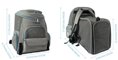 Mr. Peanut's Tahoe Series Expandable Backpack Pet Carrier-2
