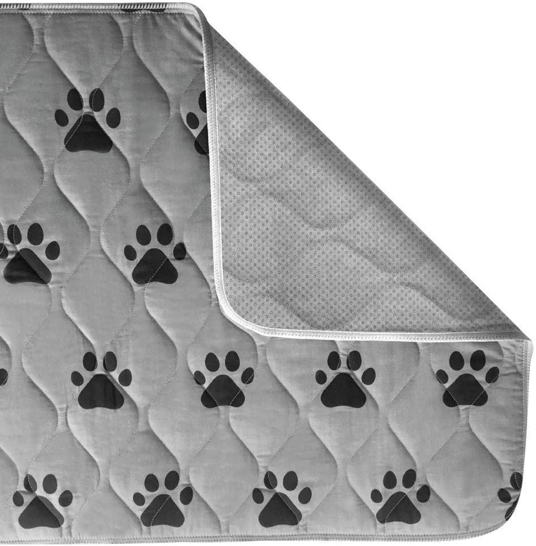 Mr. Peanut's Washable Reusable Pee Pads - Thermal Waterproof and Leakproof Pet Carrier Comfort Mat 35X31 in