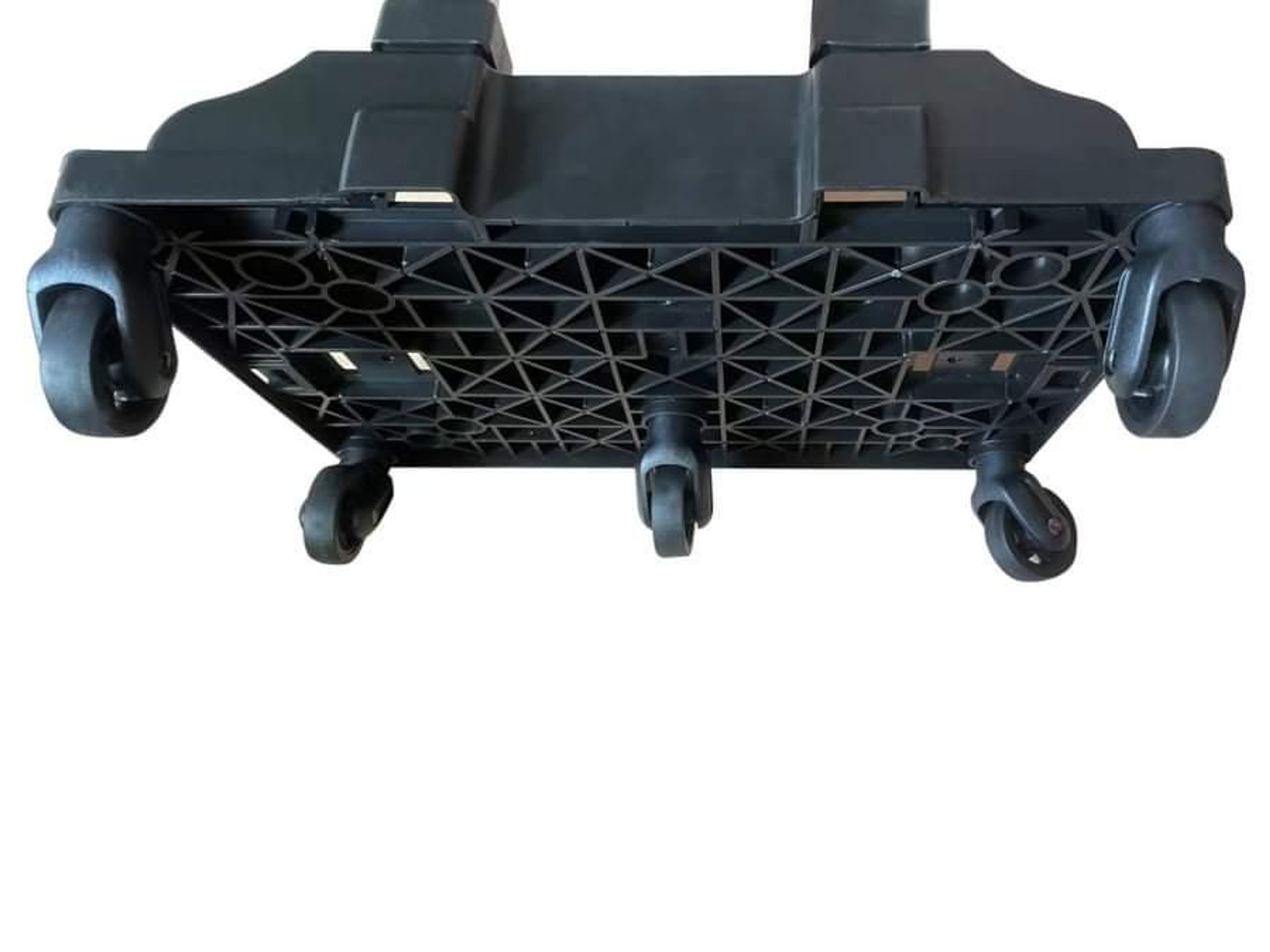 Mr. Peanut's Pet Carrier/Luggage Bag Spinner Wheelbase Luggage Cart-7