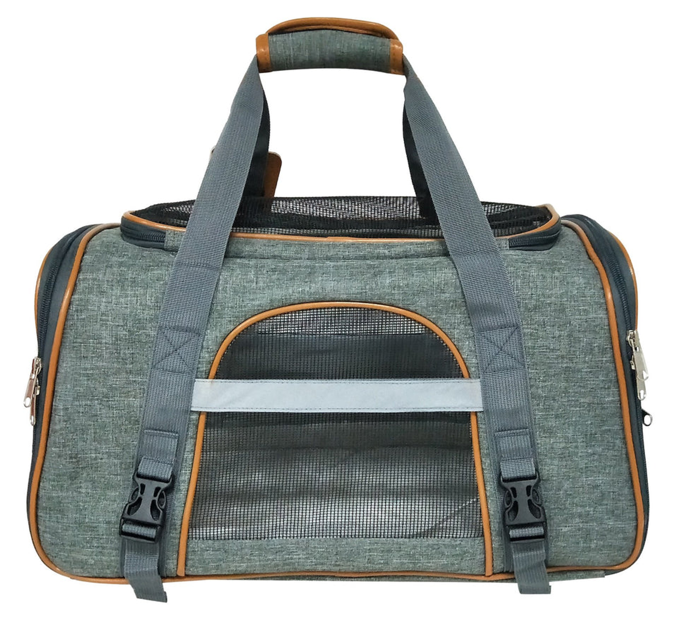 Mr. Peanut's Platinum Series Pet Carrier 18inLx10.5inWx11inH Twilight Gray-5