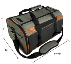 Mr. Peanut's Rhodium Series Mini Size Soft Sided Pet Carrier-2