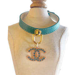 Azure CC Collar 18" Teal Collar