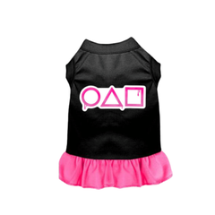 Squid Game Drip Medium BLACK WITH PINK TRIM