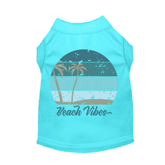 Beach Vibes Tee Small BLUE