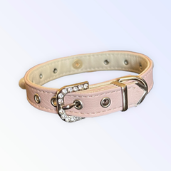 Beaded Pearls and Bow Collar 12"-2