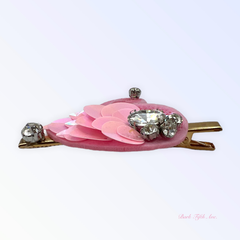 Beaded Sequin Swan Hairclip-3