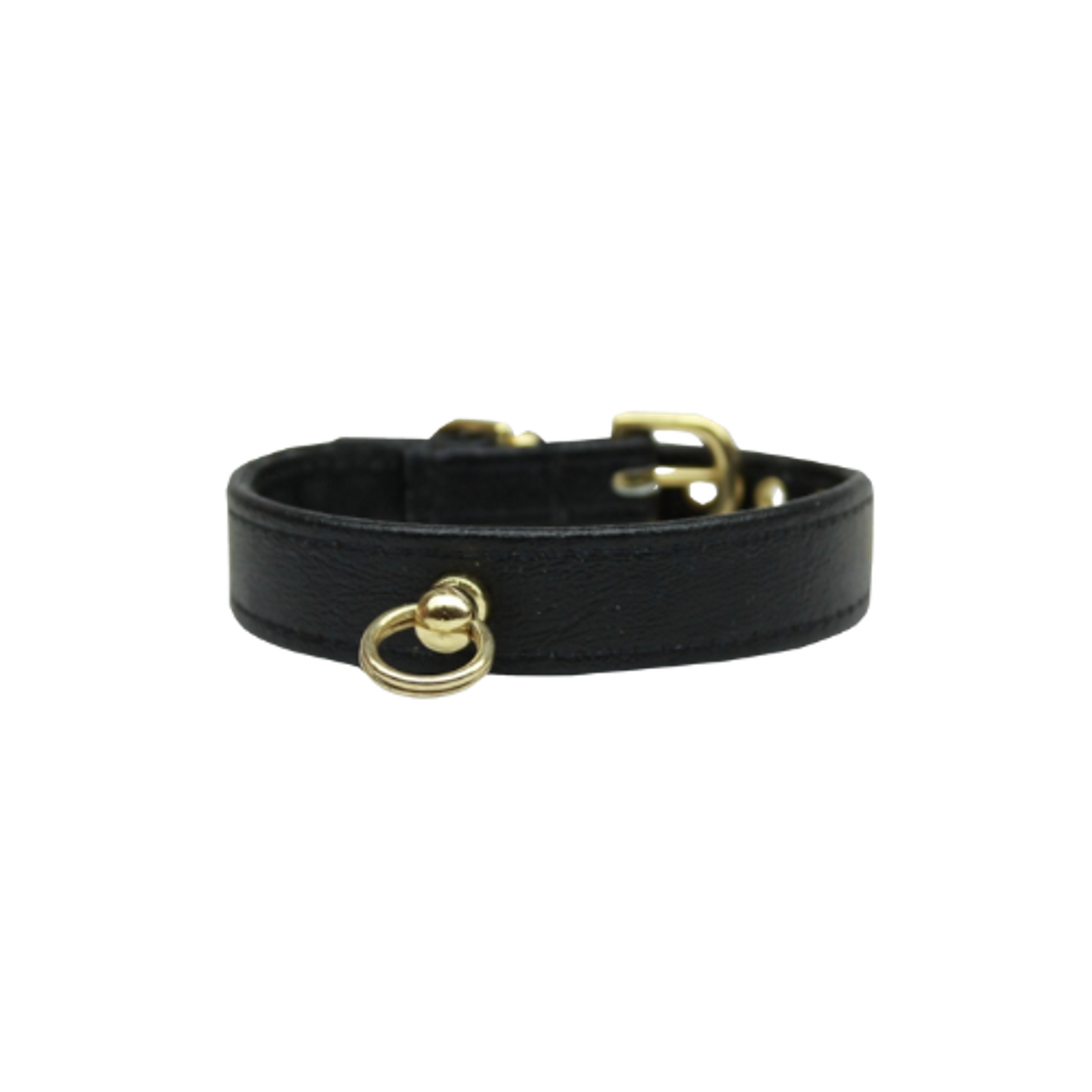 Bee Mine Dog Collar 10" Black