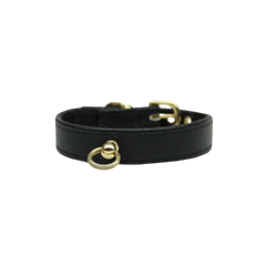 Bee Mine Dog Collar 10" Black