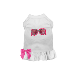 Always Sunny- Dog Dress Pink Large