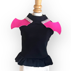 Bat Girl- Dog Dress Large