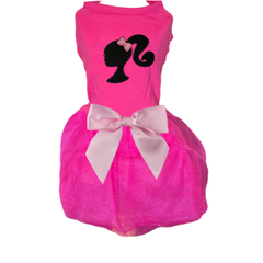 Barbie Silhouette Tutu Dog Dress M