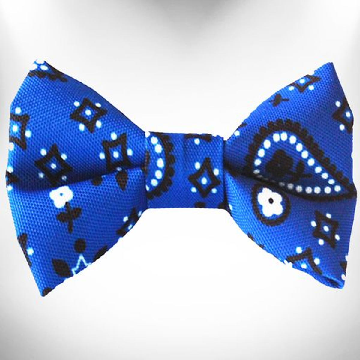 Bandana Dog Bow Tie Blue