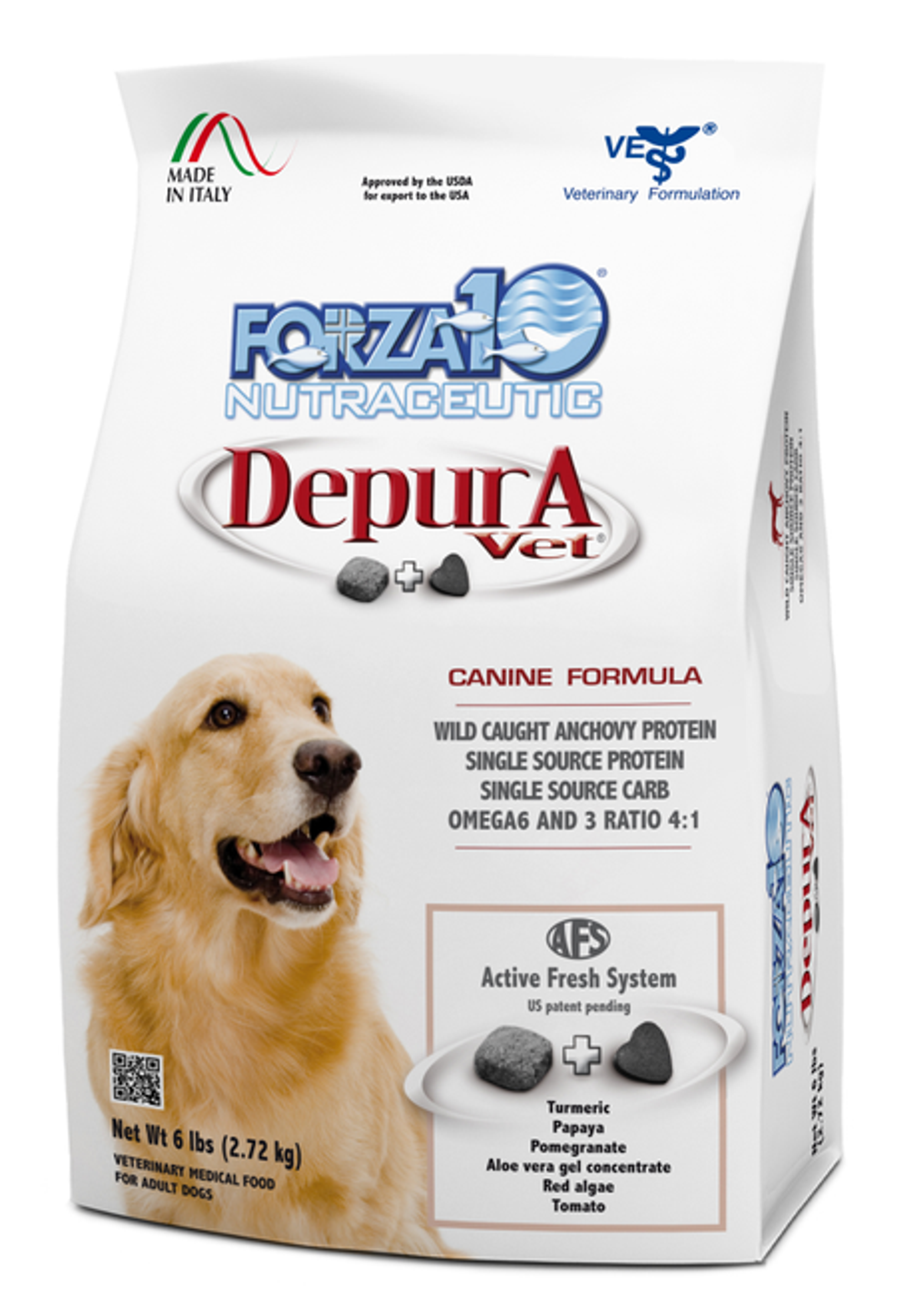 Forza10 Active Depura Fish Diet Dry Dog Food 6-lb bag