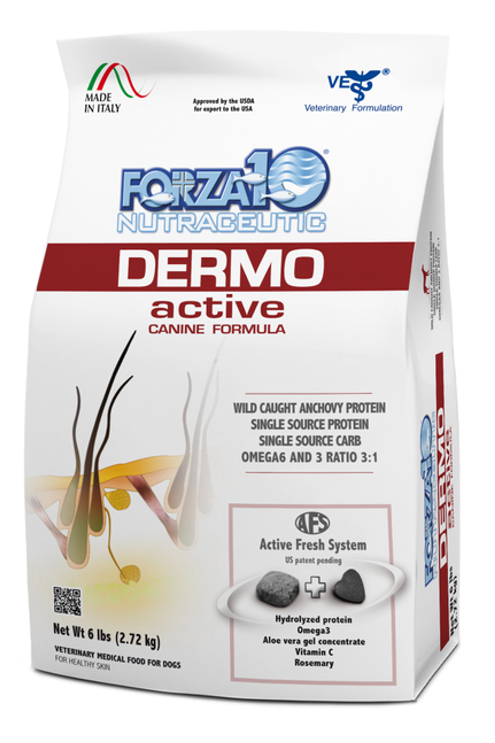 Forza10 Active Dermo Dry Dog Food 6-lb bag