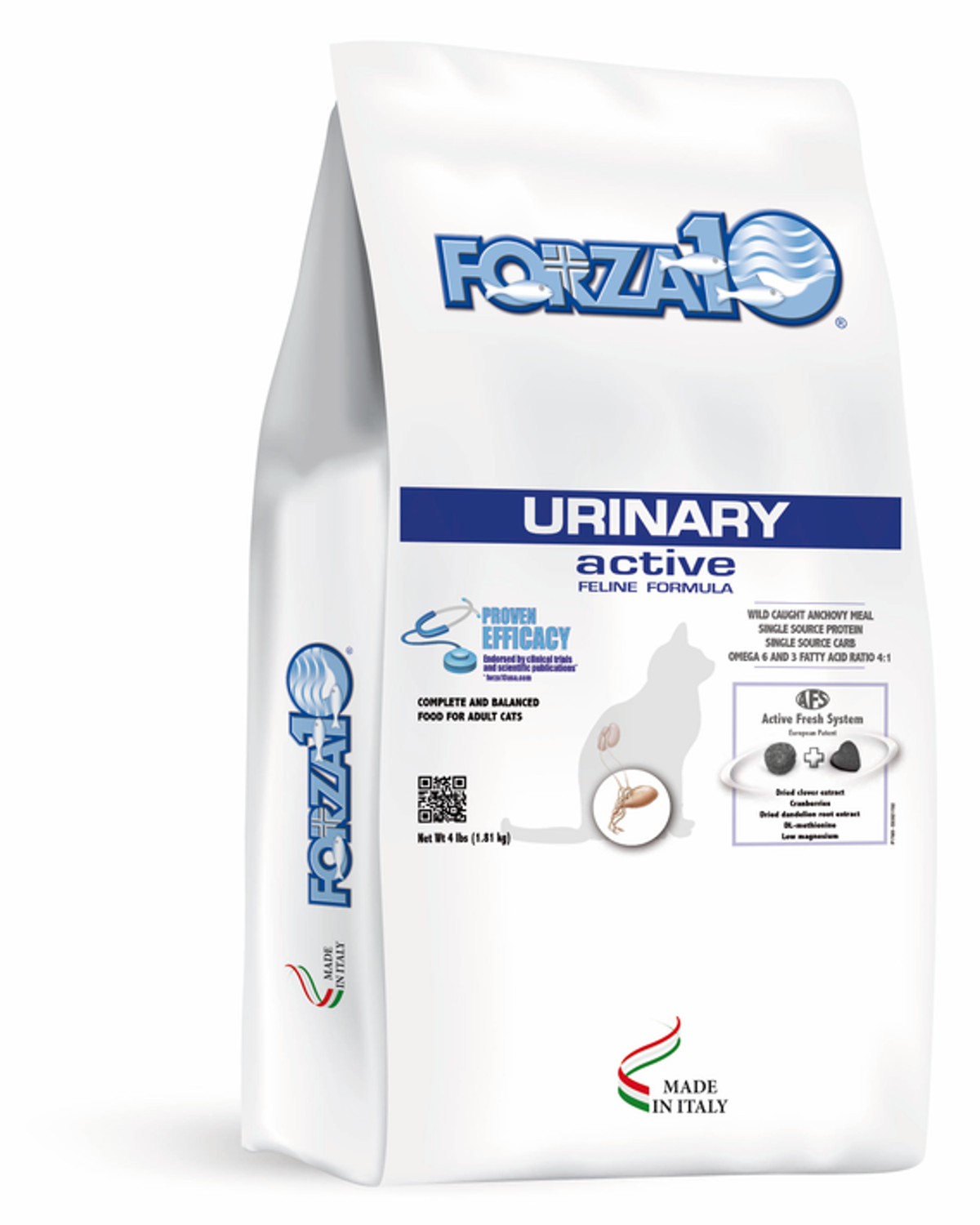 Forza10 Active Urinary Dry Cat Food 4-lb bag