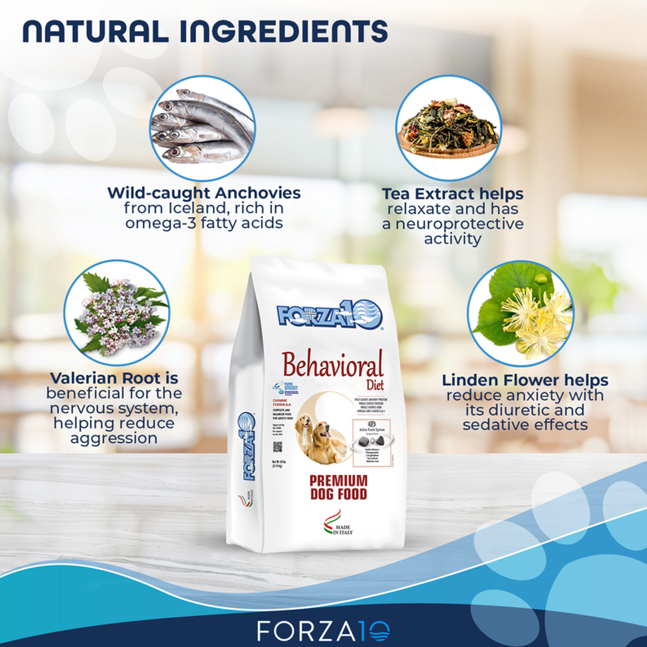 Forza10 Active Behavioral Support Diet Dry Dog Food 18-lb bag-3