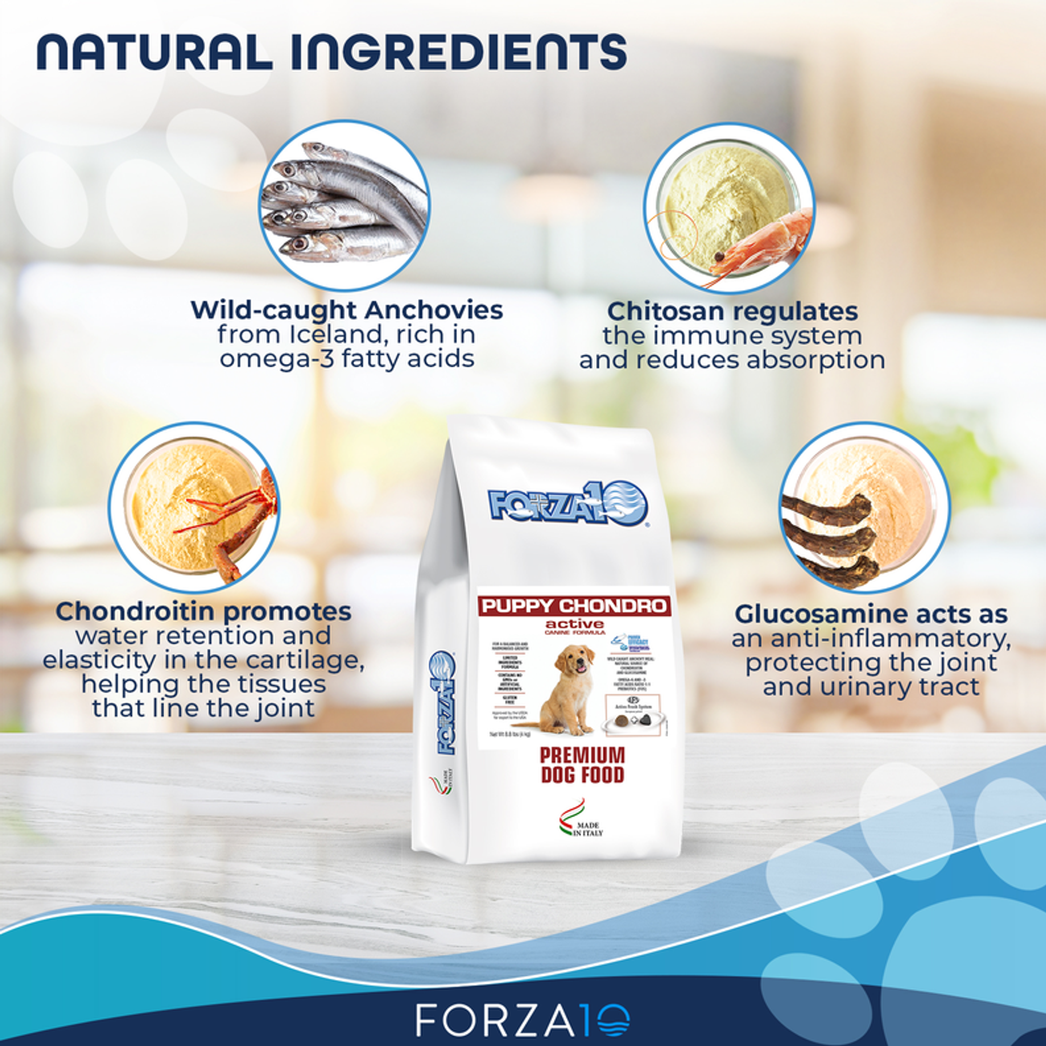 Forza10 Active Puppy Chondro Diet Dry Dog Food-3