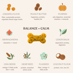 Balance + Calm - Superfood Dog Treats-3