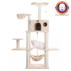 Armarkat Real Wood Multi Level Cat Tree Climber A6901-3